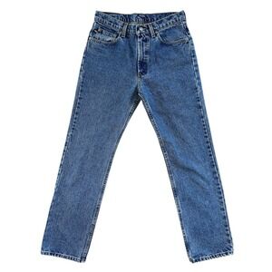 VTG Polo Jeans Co Ralph Lauren Women's 8x31 Medium Wash Straight Leg Denim 90s